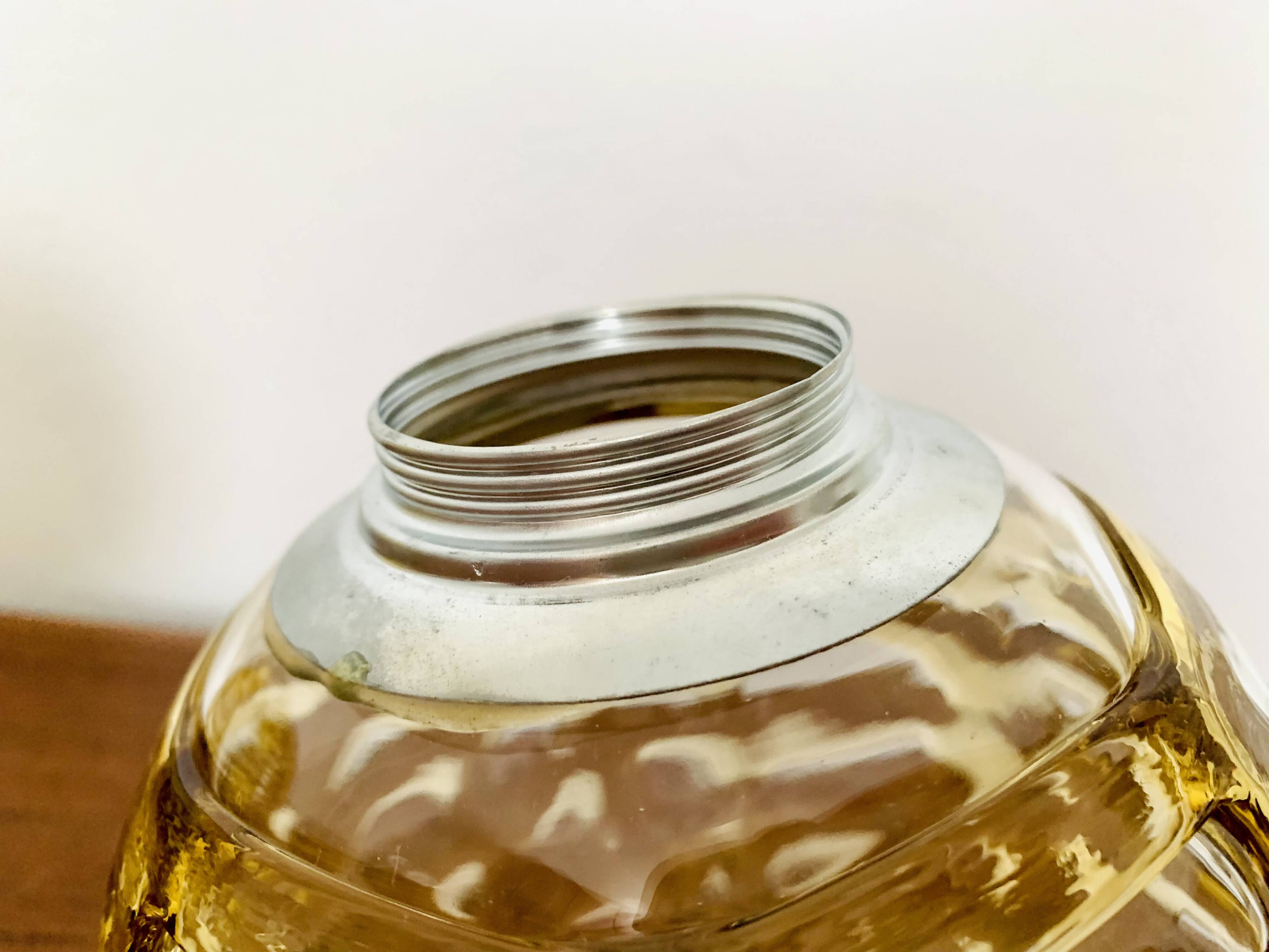 Set of 2 Glass Table Lamps from Doria