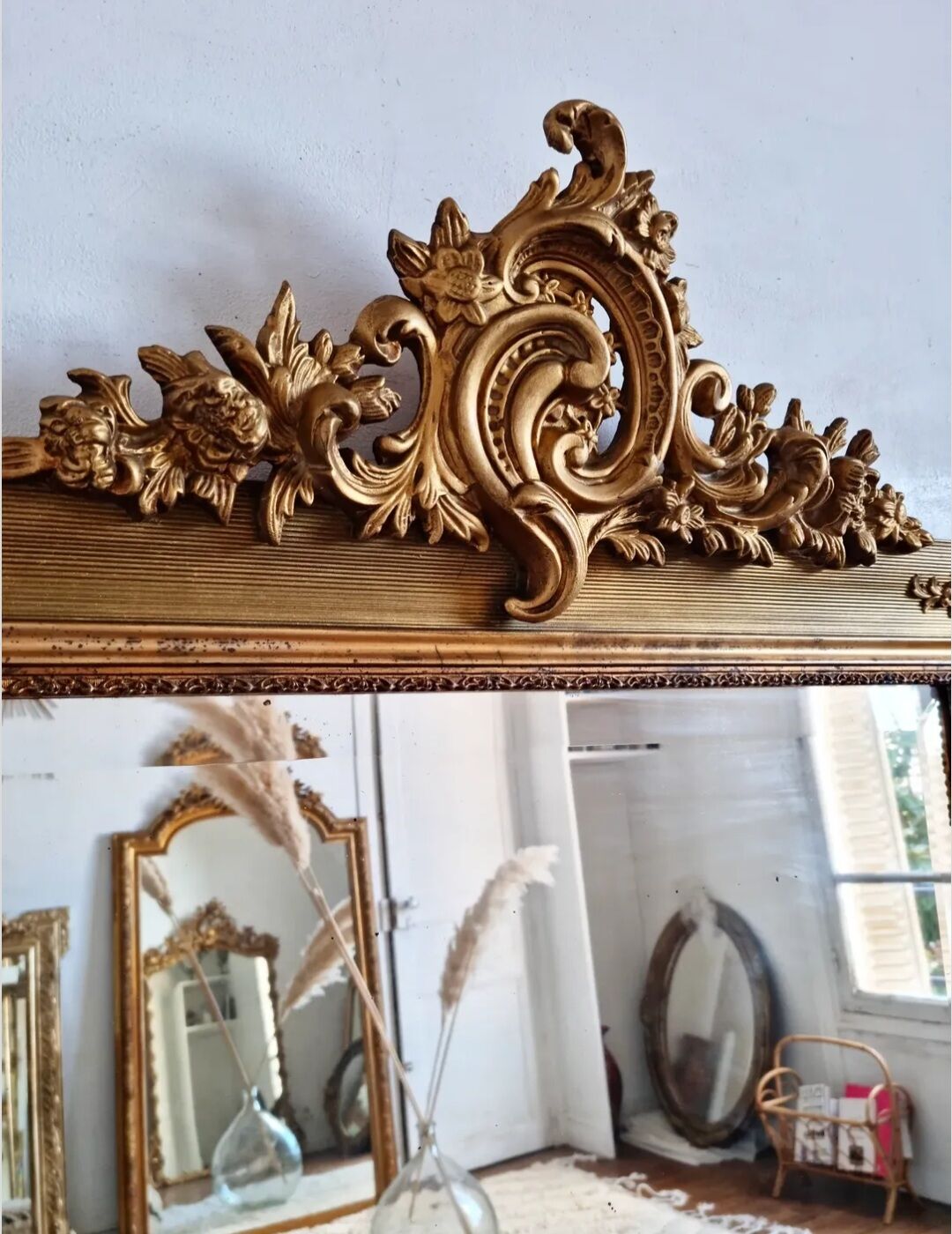 Antique mirror