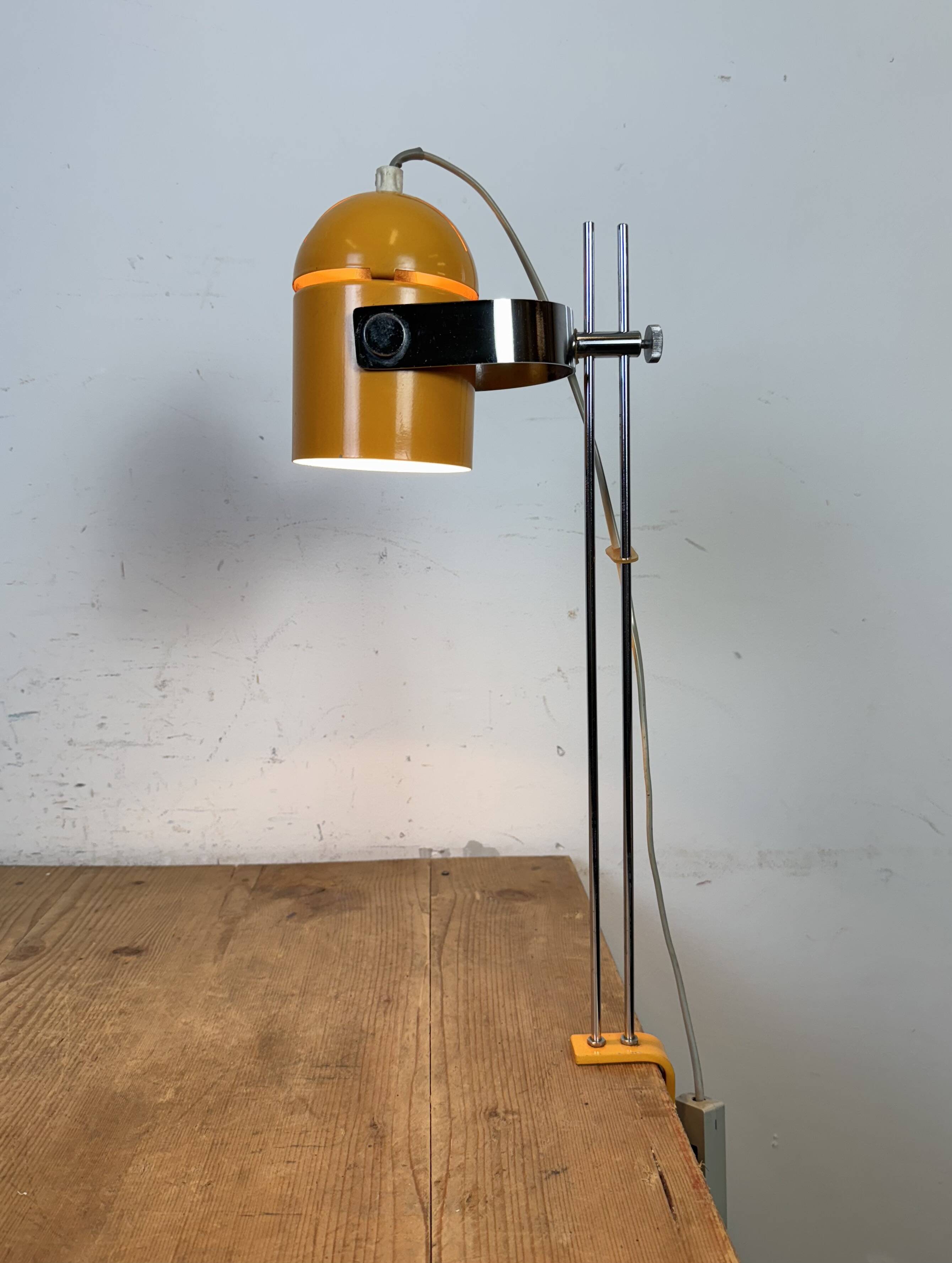 Orange Combi Lux Table Lamp by Stanislav Indra for Lidokov, 1970s