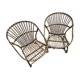 Rattan armchair