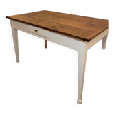 Farm table in solid wood
