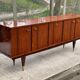 Enfilade scandinave en palissandre par Malora 1960
