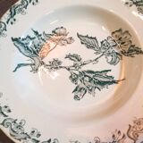 Assiettes x6 St Amand terre de fer 1900s