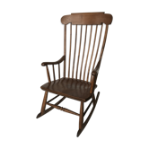 Heywood Wakefield teak rocking chair