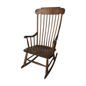 Heywood Wakefield teak rocking chair