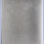 Lot de 4 lithographies originales de Raoul Ubac, 1978. La terre