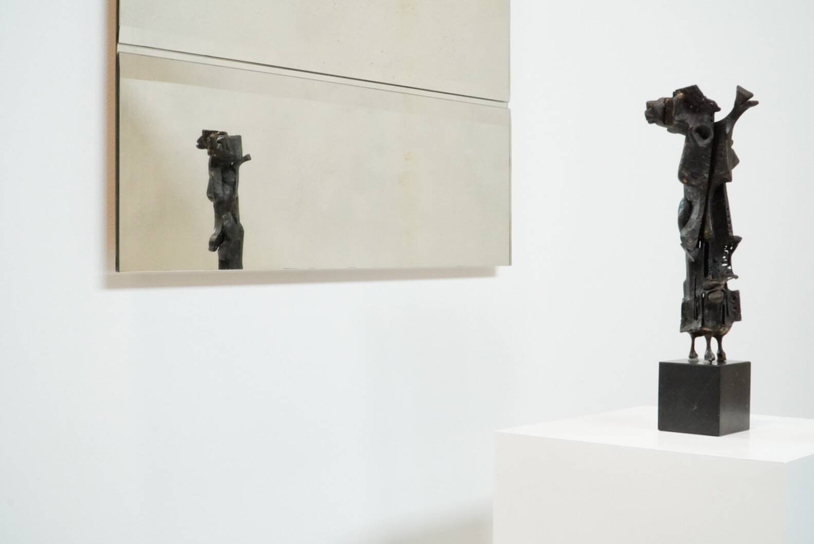 Roger Bonduel, Rare Abstract Bronze Sculpture