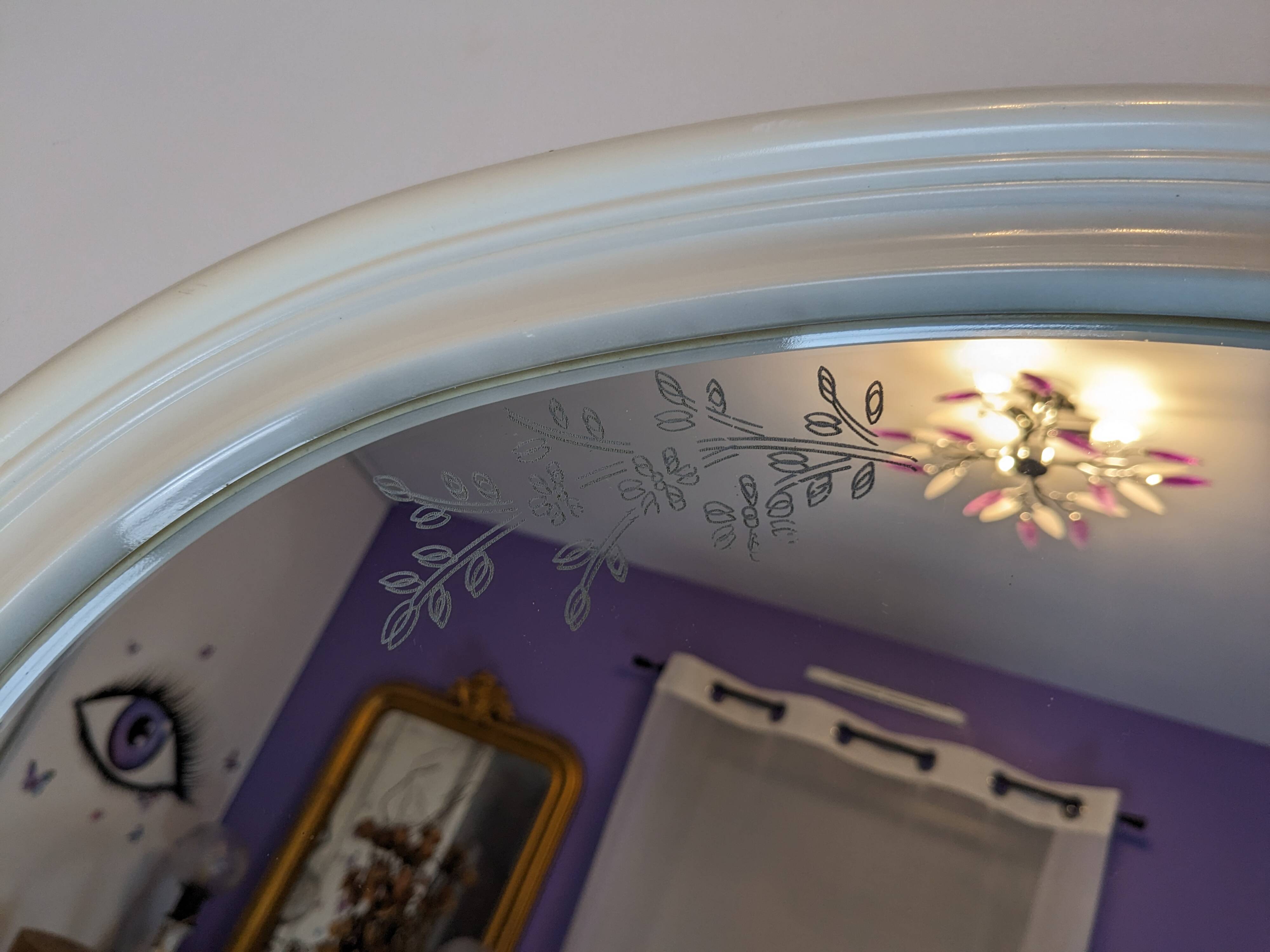 Syla 920 vintage bathroom mirror