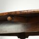 Table de ferme antique française ovale/ronde du 19ème siècle