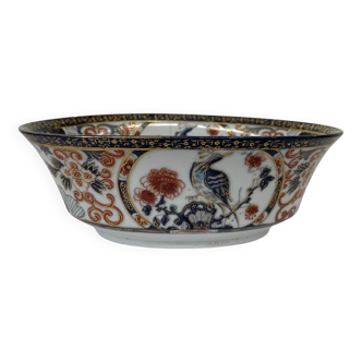 Oval bowl in fine Chinese porcelain Signed "SAJI" ref 360.030
