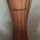 Floor lamp kobe bamboo slat 80s