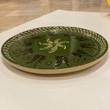 Alsatian ceramic dish