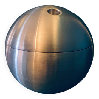 Stainless steel bowling ball ice bucket