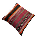 Vintage turkish kilim cushion cover