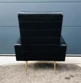 Fauteuil skaï
