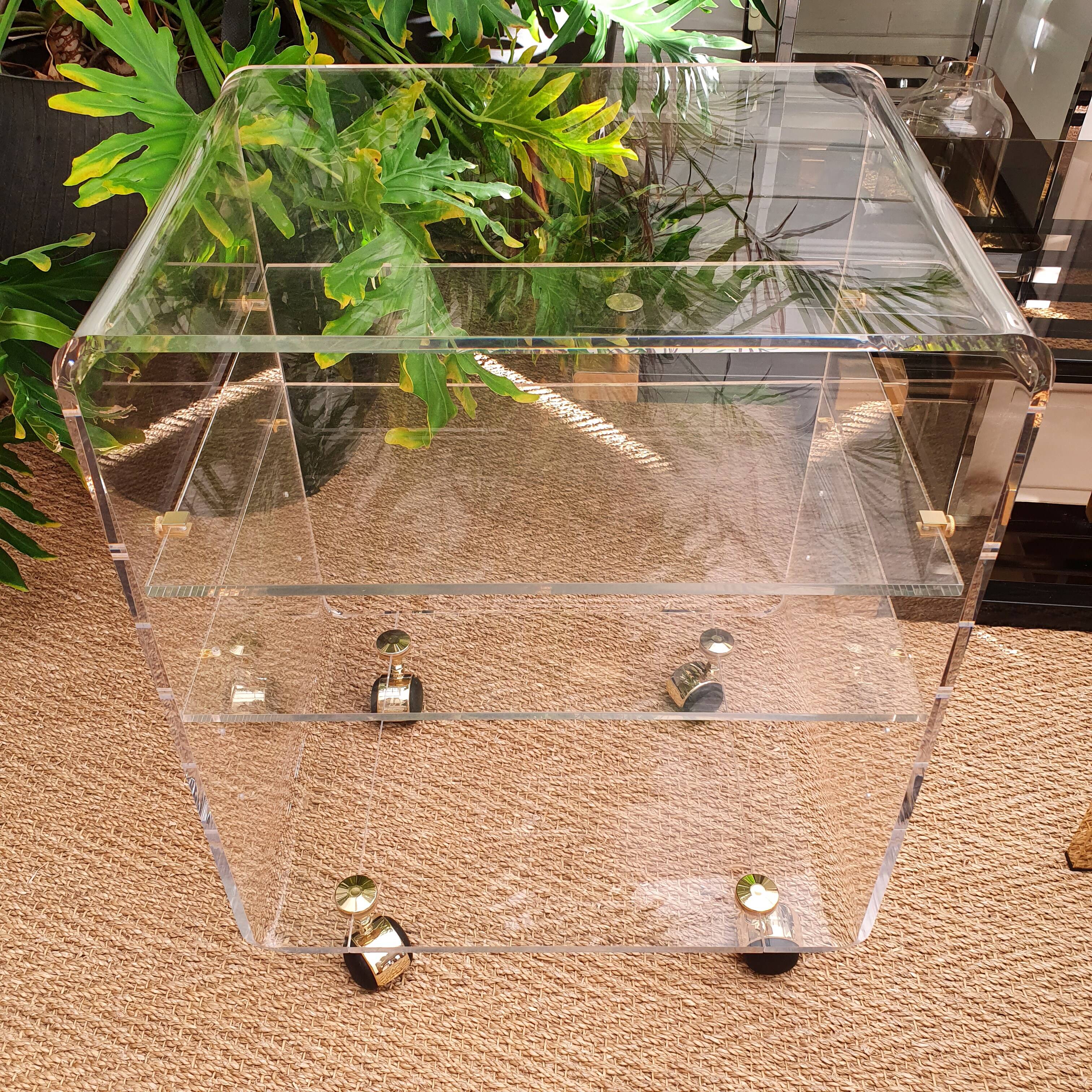 David Lange Plexiglas Furniture