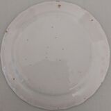 Assiette en faïence de l est xixeme.