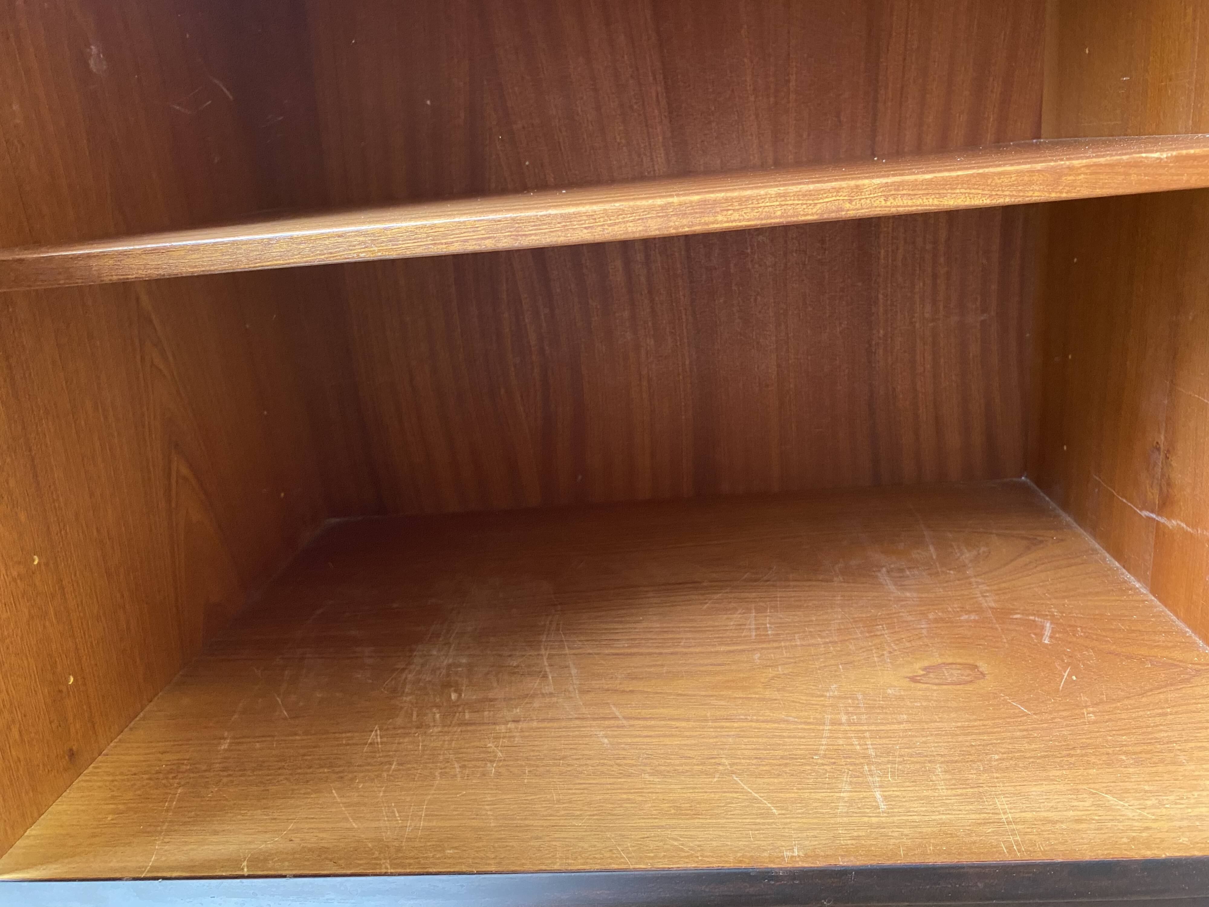 4-module rosewood bookcase model No. 4 by Danish designer Omann Jun 1960