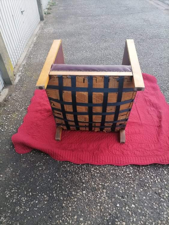 Paire de 2 fauteuil art deco