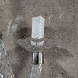 Glass pendant light