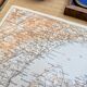 Lake Geneva, old map, printed in 1906.