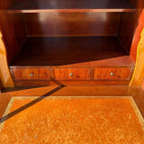 Curved rosewood secretary