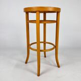 Cane and bentwood austria barstool, 1940s