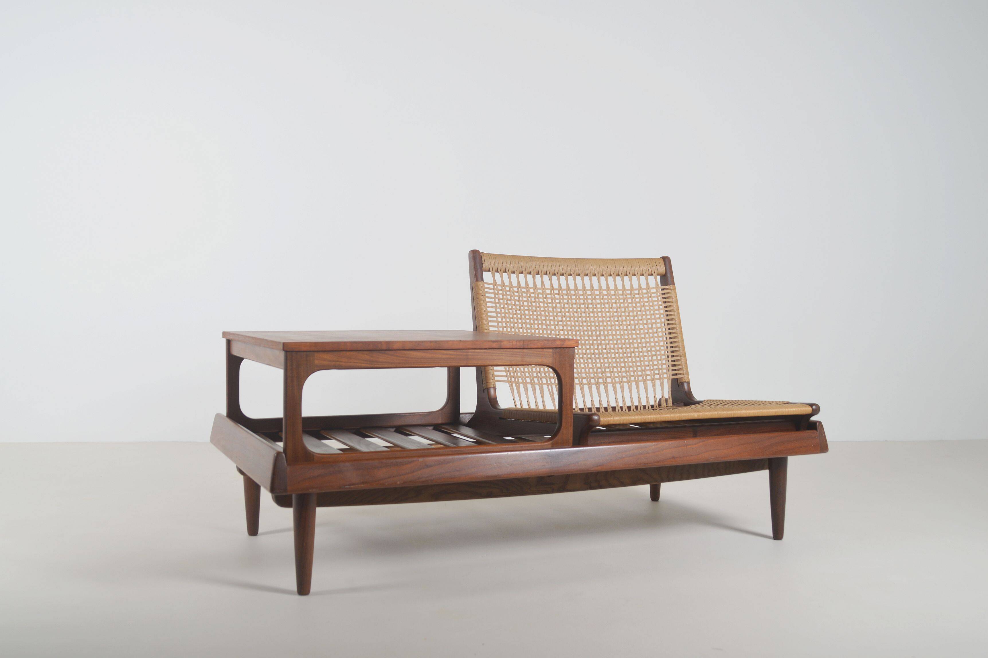 Set of Danish armchairs TV161 designed by Hans Olsen for Bramin, 1950s
