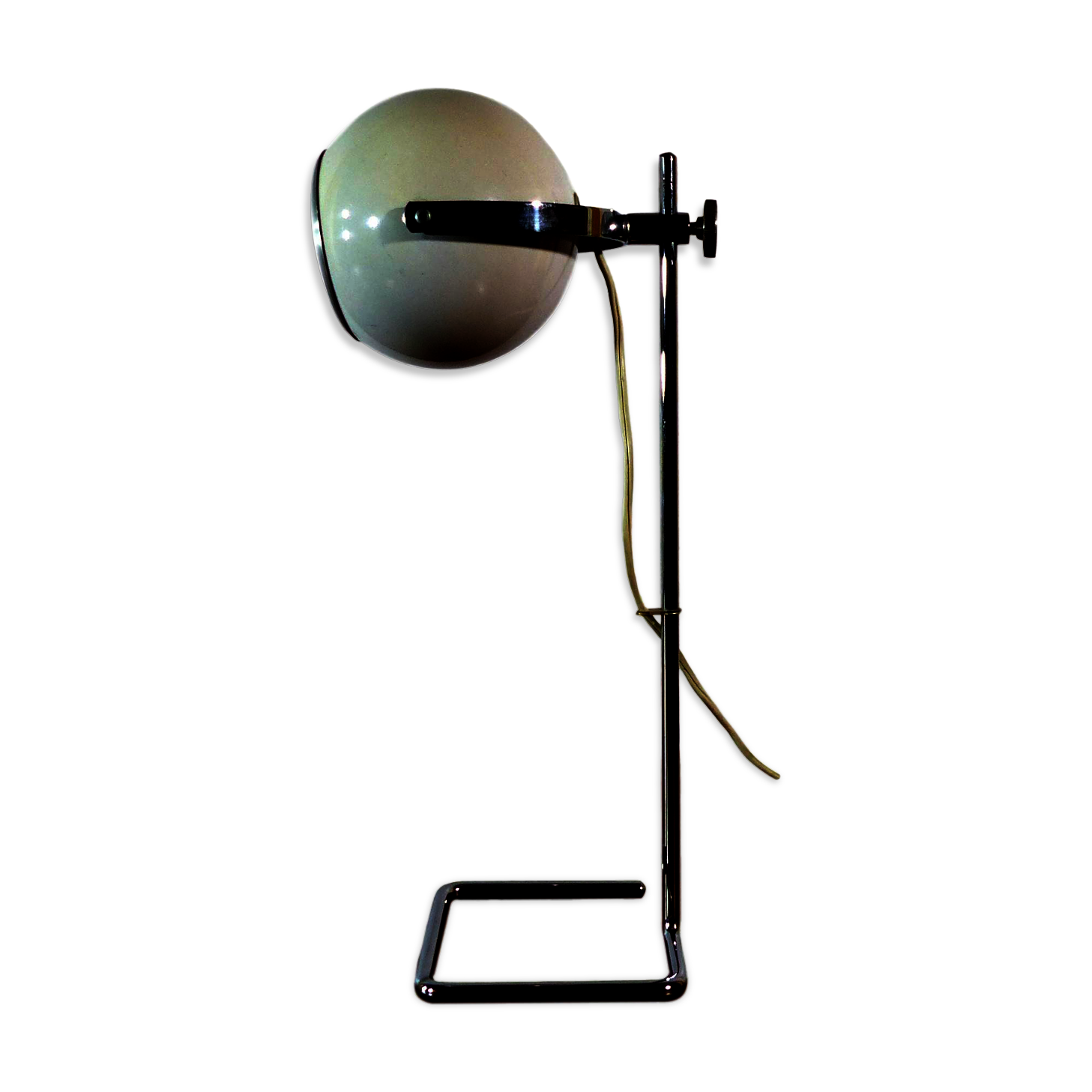 Lamp white eyeball 1970