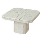 1980s marble coffee table