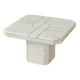 Table basse en marbre des années 1980