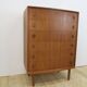 Commode en teck par Henning Kjærnulf, années 1960