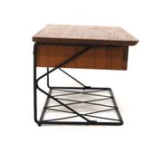 Console murale scandinave en teck, Suède, 1960