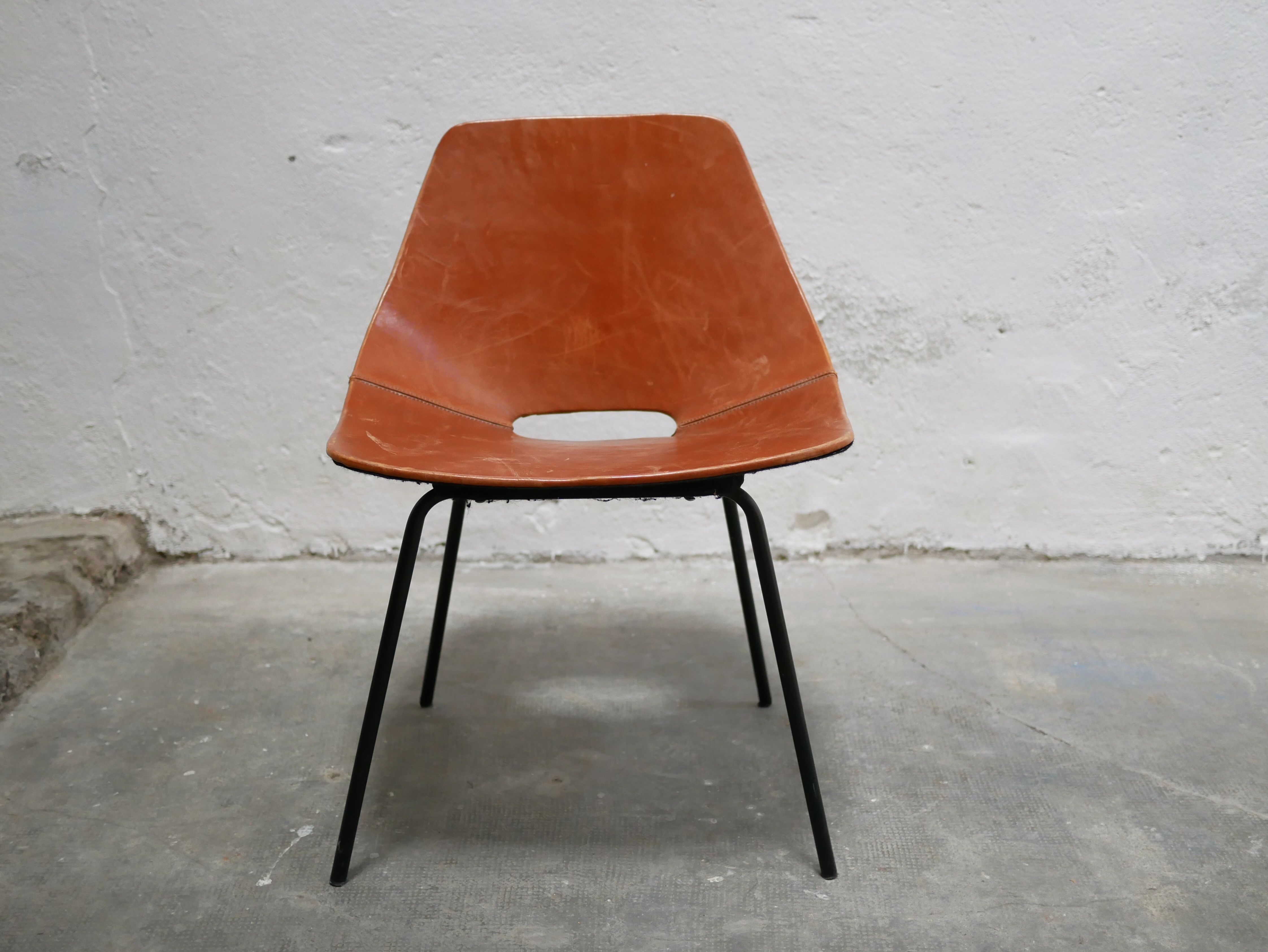 Chaise Amsterdam par Pierre Guariche pour Maisons du Monde