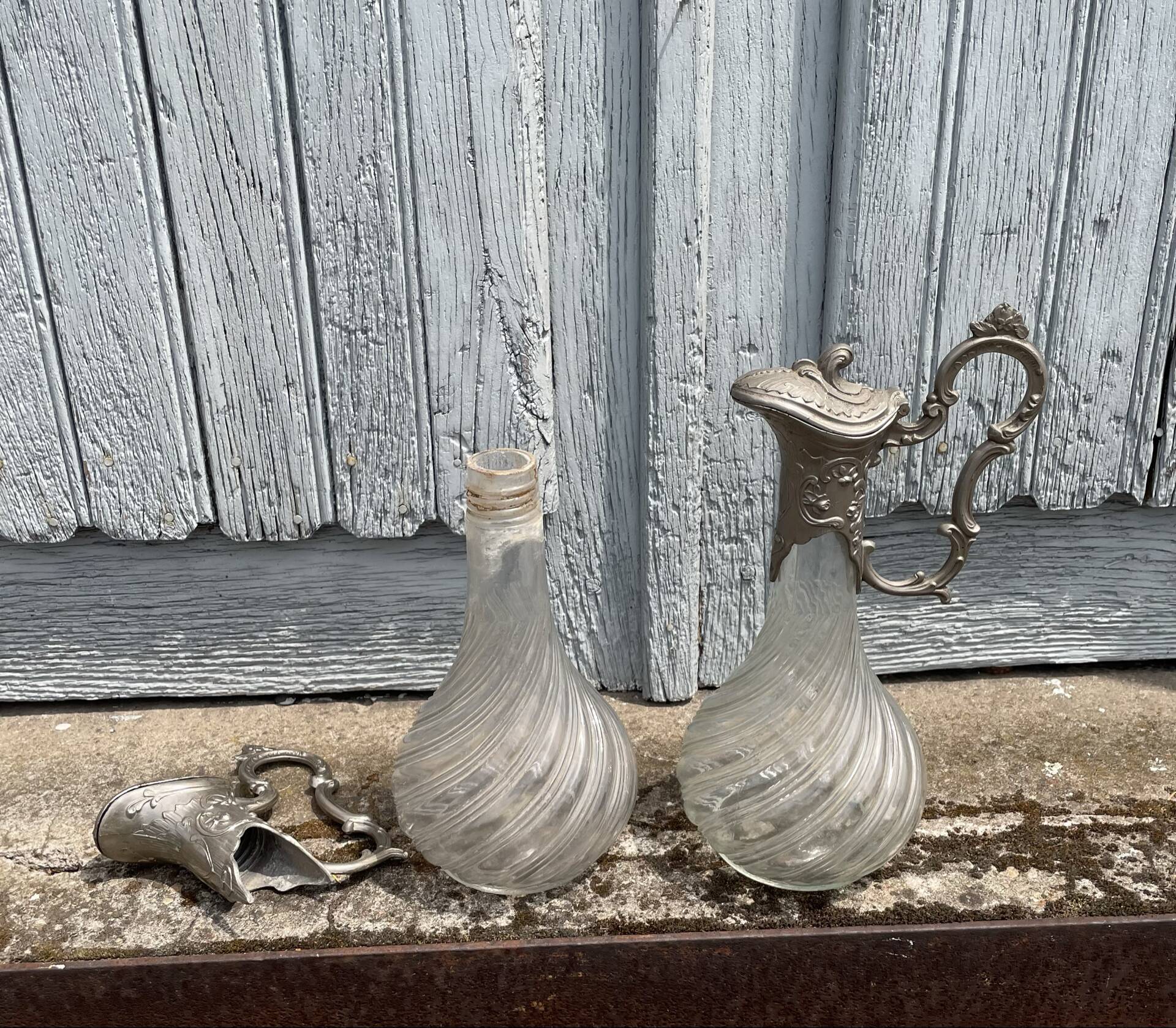Two wine jugs