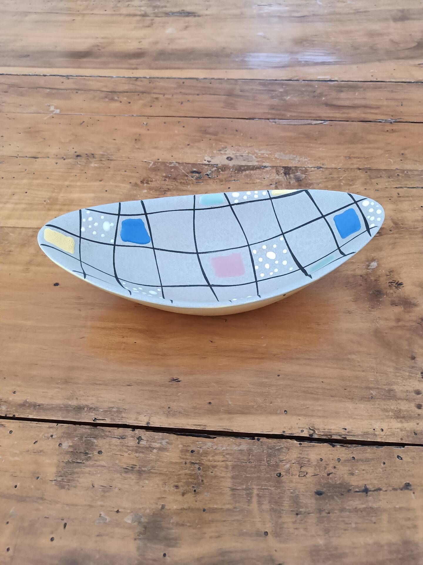 Mid-Century Modern ceramic bowl