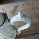 Old coffee pot stamped myott