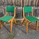 Deux chaises Boomerang