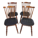 4 chaises style Baumann