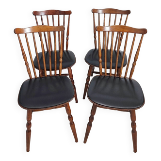 4 Baumann style chairs