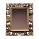Miroir en bois sculpté et doré