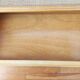 Vintage chest of drawers in light rattan