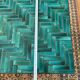 Contemporary ceramic tile table