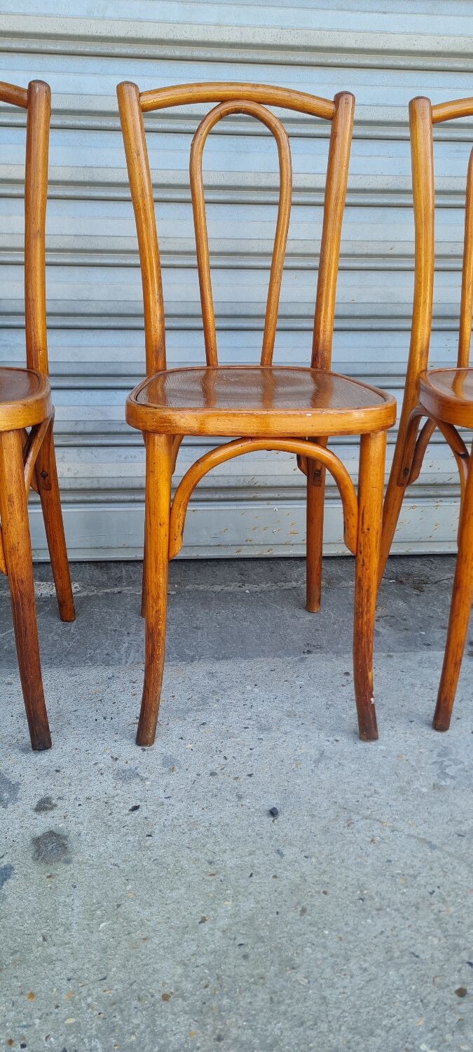 Set of four fischel bistro chairs