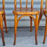 Set of four fischel bistro chairs
