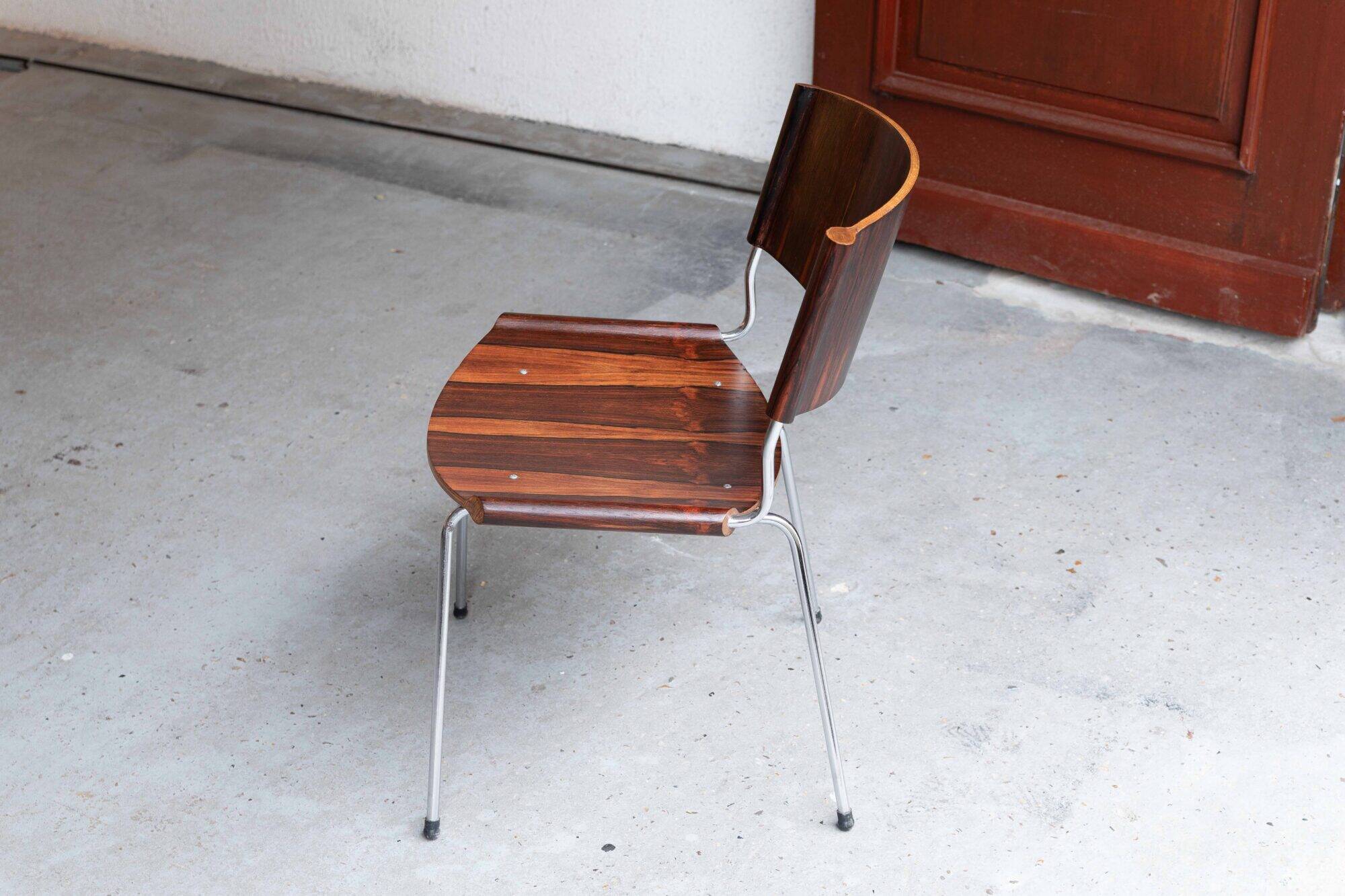 Set of 8 dining chairs by Nanna Ditzel