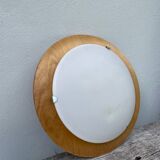 Vintage IKEA wooden ceiling light