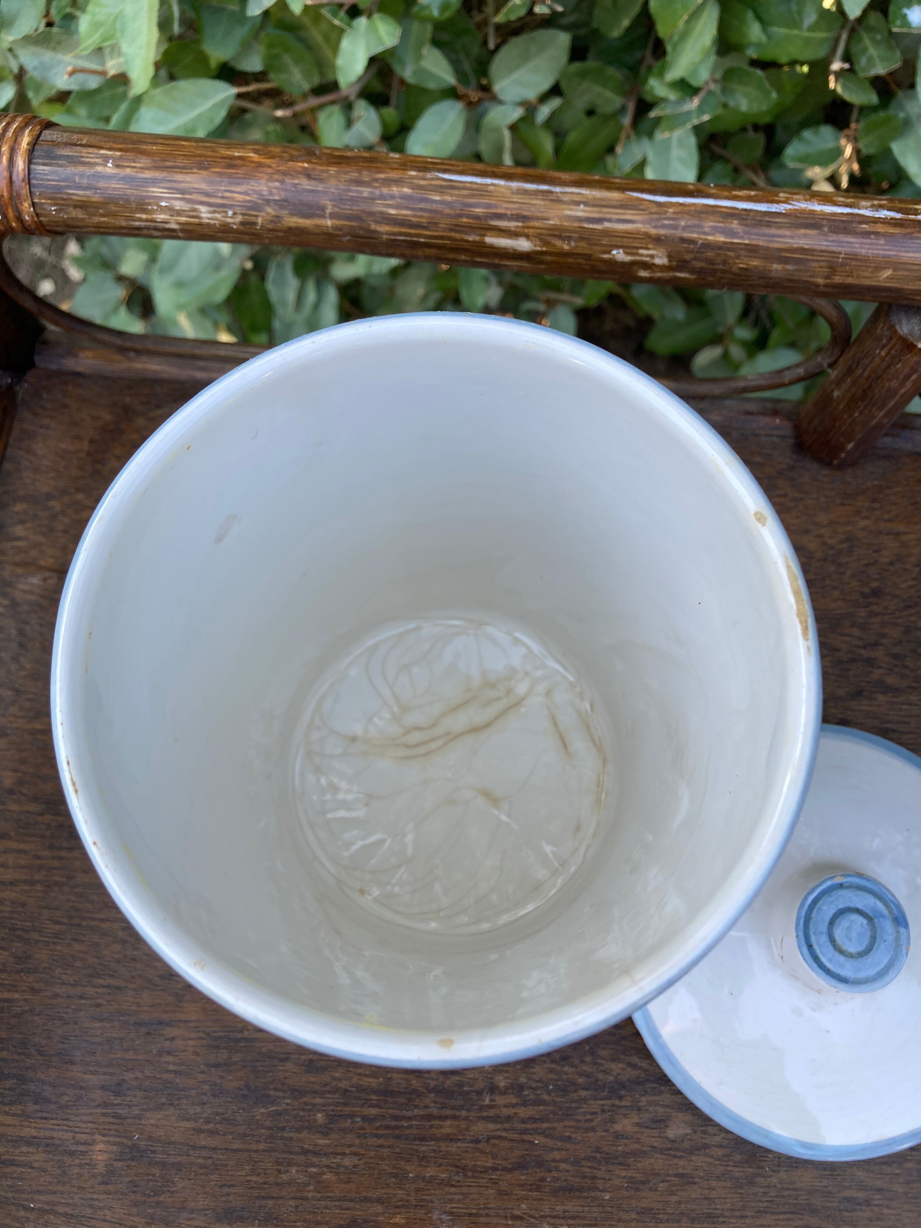 Large sugar pot 19cm