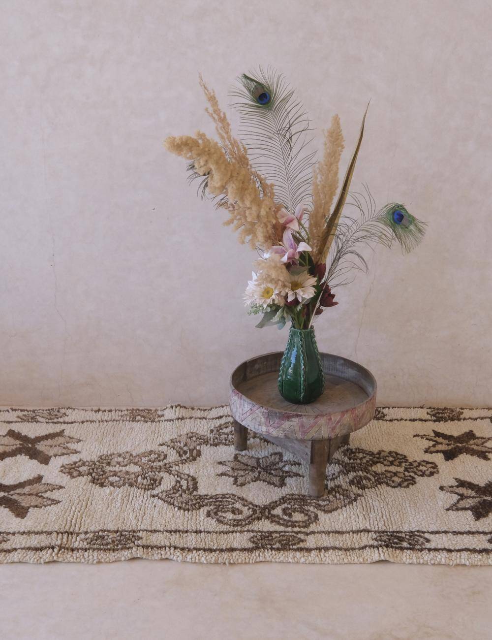 Vintage Berber Azilal Rug - 191 x 83 cm