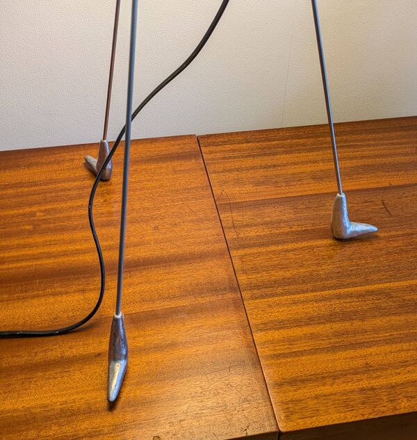 Lampe tripode filaire Louis Drimmer, France 1980